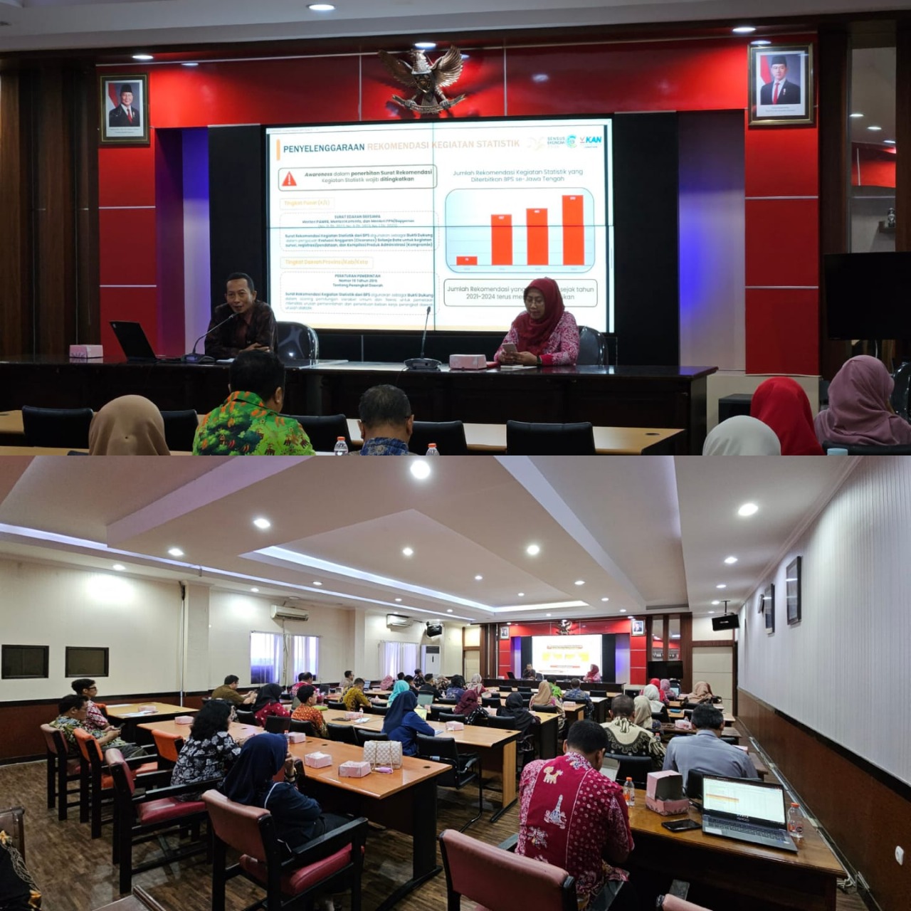 Diskominfo Kota Semarang Ikuti Pembinaan Statistik Sektoral oleh BPS Kota Semarang